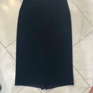 Diane von Furstenberg black pencil skirt.